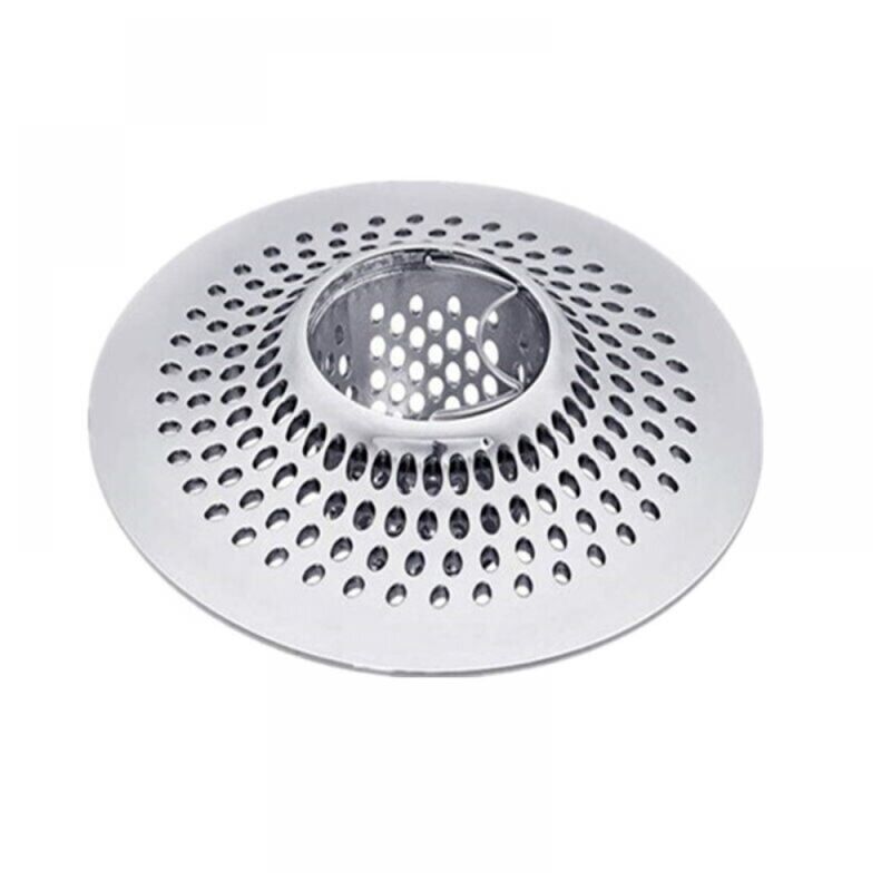 foto del prodotto xvx filtro per capelli in acciaio inossidabile per vasca e doccia, 12 cm