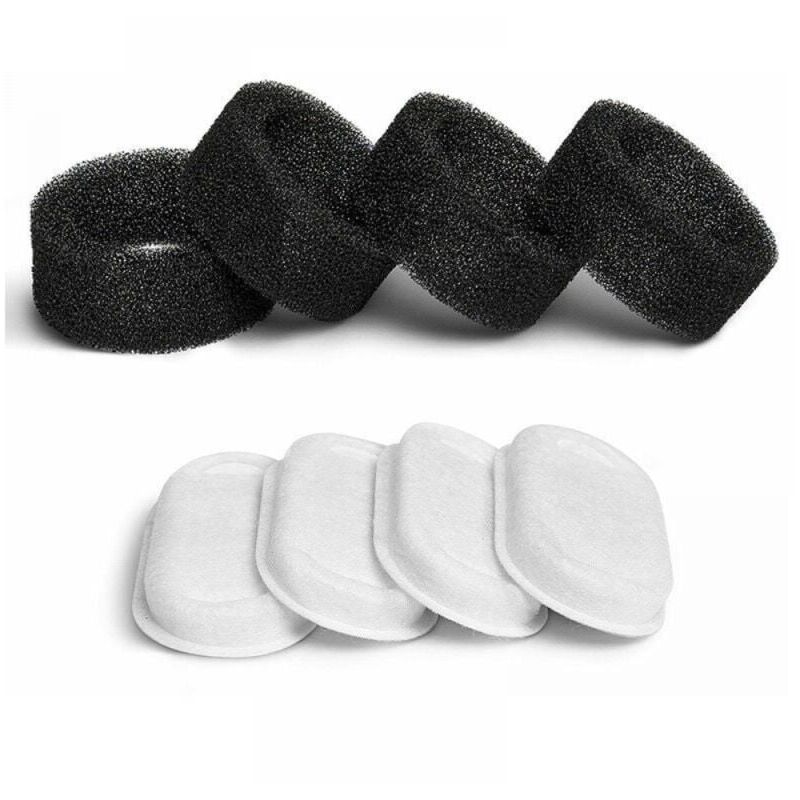 foto del prodotto xvx filtro per l acqua per gatti, 8 filtri 8 spugne, filtro per l acqua per gatti con resina e carbone attivo