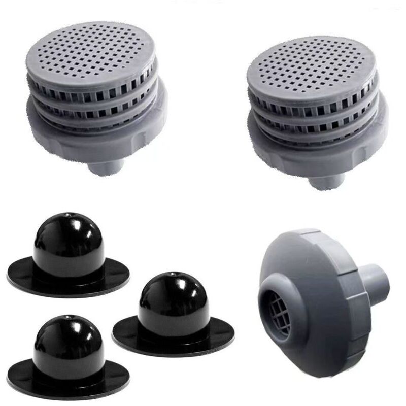 foto del prodotto xvx filtro per piscina piccola intex confezione da 2 , accessori per piscina, porta tubo, filtro a parete per piscina e tappo per valvola.
