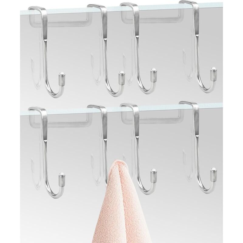 foto del prodotto xvx gancio per bagno, gancio per doccia, gancio per accappatoio, protezione antiscivolo antigraffio, gancio per doccia per la cucina, gancio per