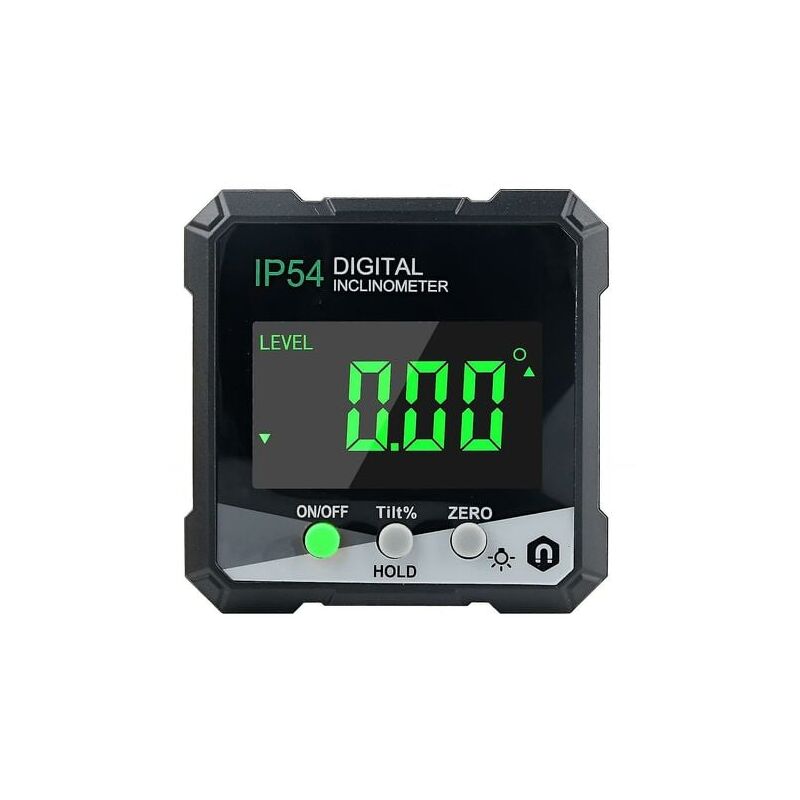 foto del prodotto xvx goniometro digitale, goniometro goniometro con display lcd, inclinometro con magnete, misurazione digitale dell angolo