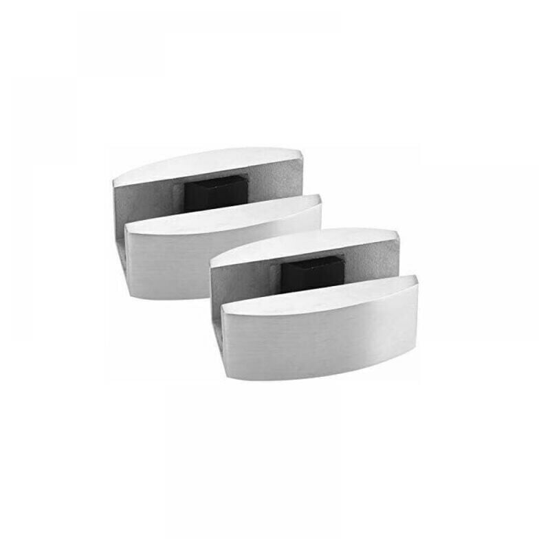 foto del prodotto xvx guida a pavimento per porte scorrevoli in vetro, sistema per porte scorrevoli, rulli, accessori per porte scorrevoli in vetro senza telaio,