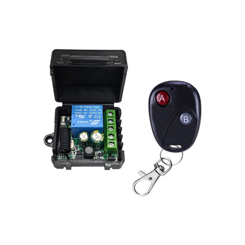 foto del prodotto xvx interruttore di controllo remoto a valigetta a canale singolo dc 12v, piccolo interruttore di controllo remoto, controllo accessi, controllo