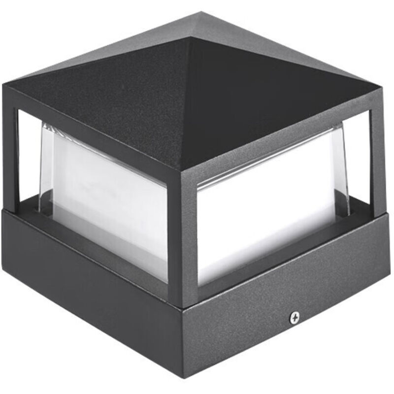 foto del prodotto xvx lampada da cancello, lampada a colonna, lampada da esterno, lampada a colonna, lampada da villa, ip65, impermeabile, alluminio, giardino,