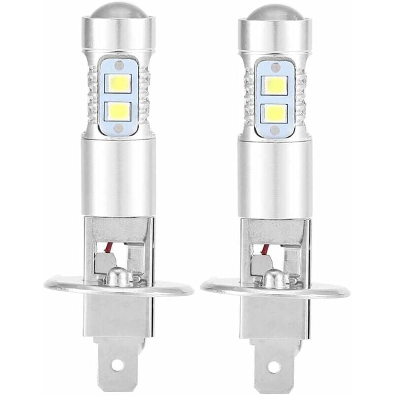 foto del prodotto xvx lampadine per fari, 2x h1 6000k super white 100w kit lampadine per fari a led anabbaglianti