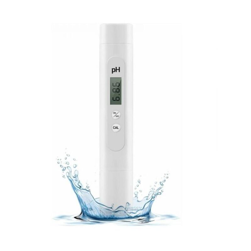 foto del prodotto xvx misuratore di ph elettronico, campo di misura 0 14 ph, misuratore di ph per piscine ad alta precisione, misuratore di ph per piscine, acquari,