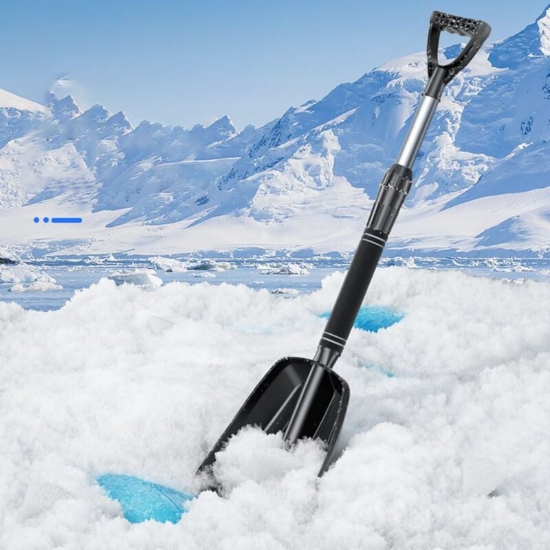 foto del prodotto xvx pelle neige r tractable en aluminium l ger utilitaire portable et pliable pour enlever la glace, la neige