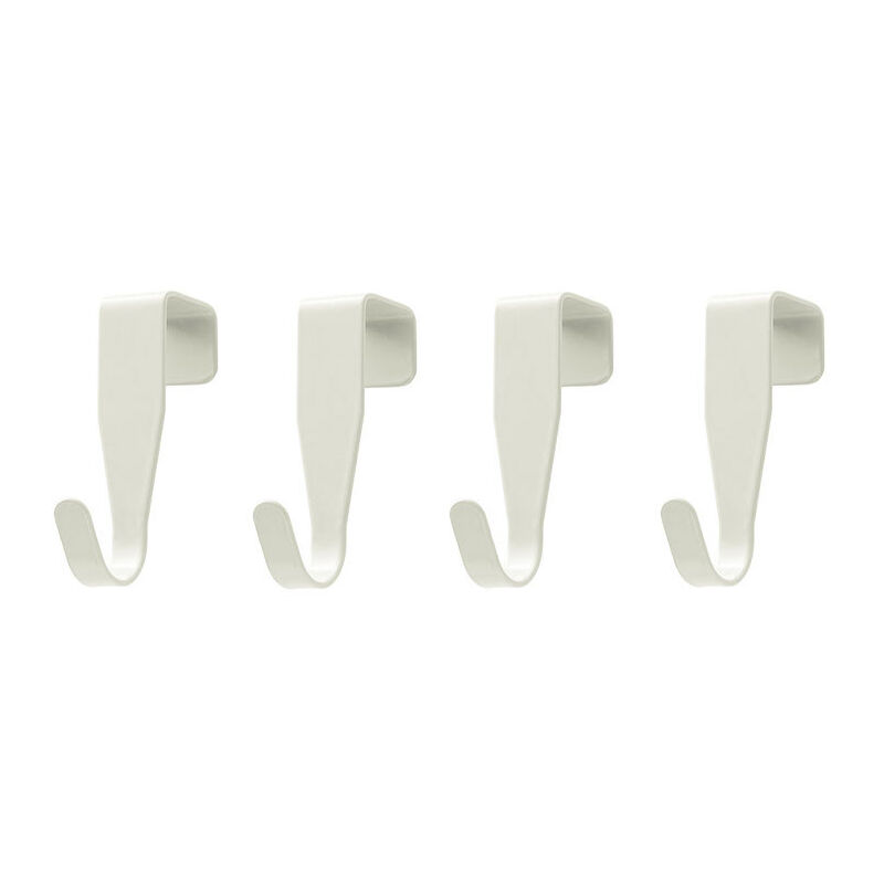 foto del prodotto xvx pezzo di ganci per porta, ganci a forma di s, ganci per porta in acciaio inossidabile, ganci per asciugamani da bagno per porte standard,