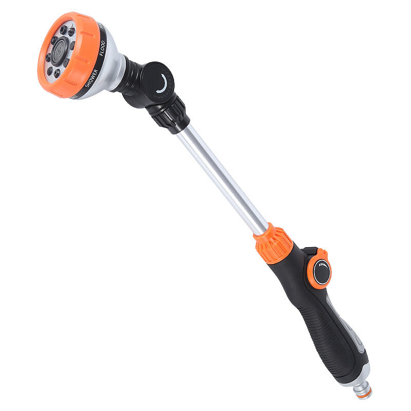 foto del prodotto xvx pistolet d arrosage de jardin, lance arrosage 47cm 8 mod les r glable pulv risateur de jardin arrosoir