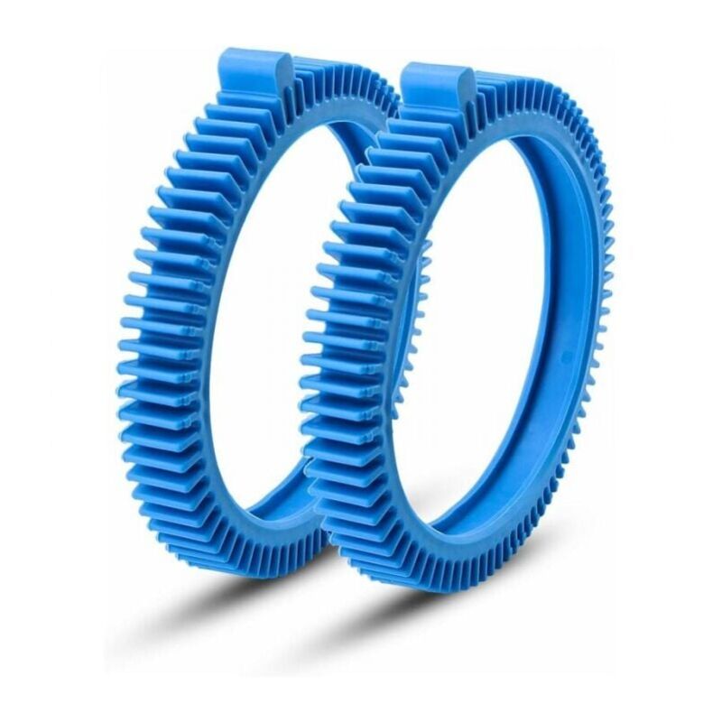 foto del prodotto xvx pneumatici anteriori blu per piscina con parti di pulizia dell ammortizzatore, 2 ruote di pressione e 4 ruote di pressione 896584000 143
