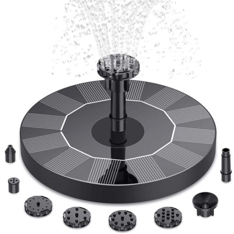 foto del prodotto xvx pompa solare per ossigeno da fontana da 3 w, lanterna per laghetto da 160 mm, spruzzatore automatico per acqua, sospensione ad acqua, piccola