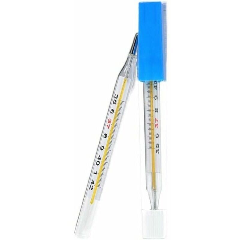 foto del prodotto xvx ricambi termometro medico in vetro con mercurio che misura la temperatura corporea di adulti e bambini
