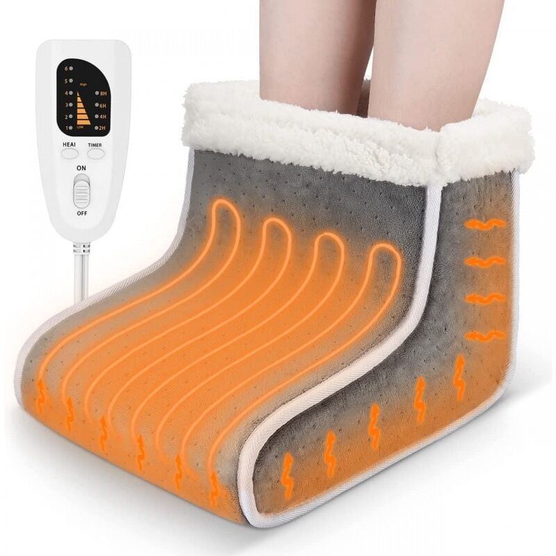 foto del prodotto xvx scaldapiedi, scaldapiedi con copertura, scaldapiedi riutilizzabile, pantofola riscaldata, scaldapiedi non elettrico morbido e caldo per bambini