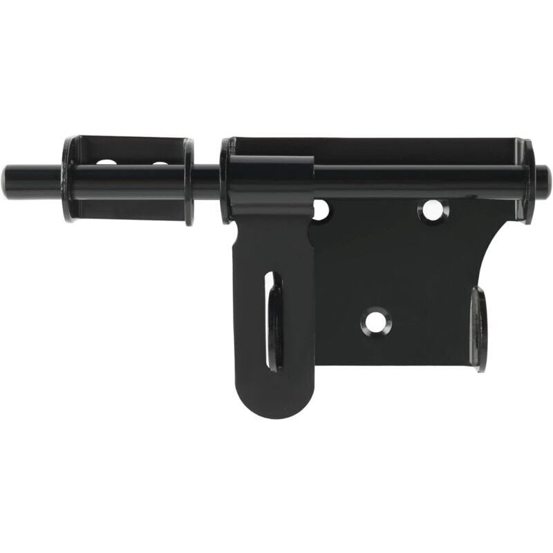foto del prodotto xvx serratura per porta scorrevole, serratura per porta interna, serratura per porta esterna con foro per lucchetto, lunghezza 15 cm, acciaio