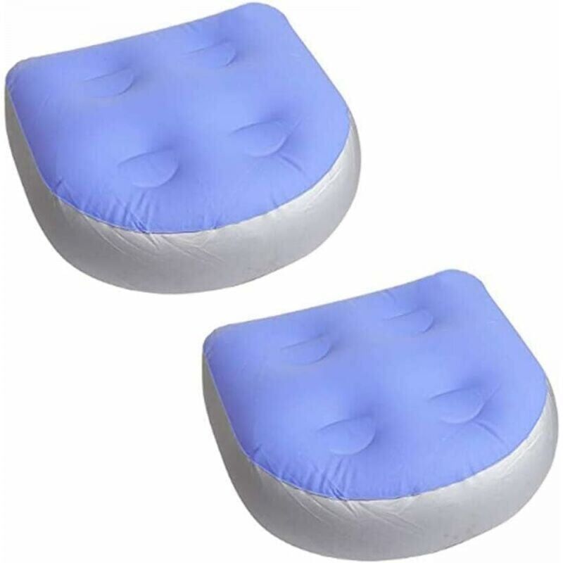 foto del prodotto xvx set di 2 cuscini d aria gonfiabili per spa e piscine con 4 ventose