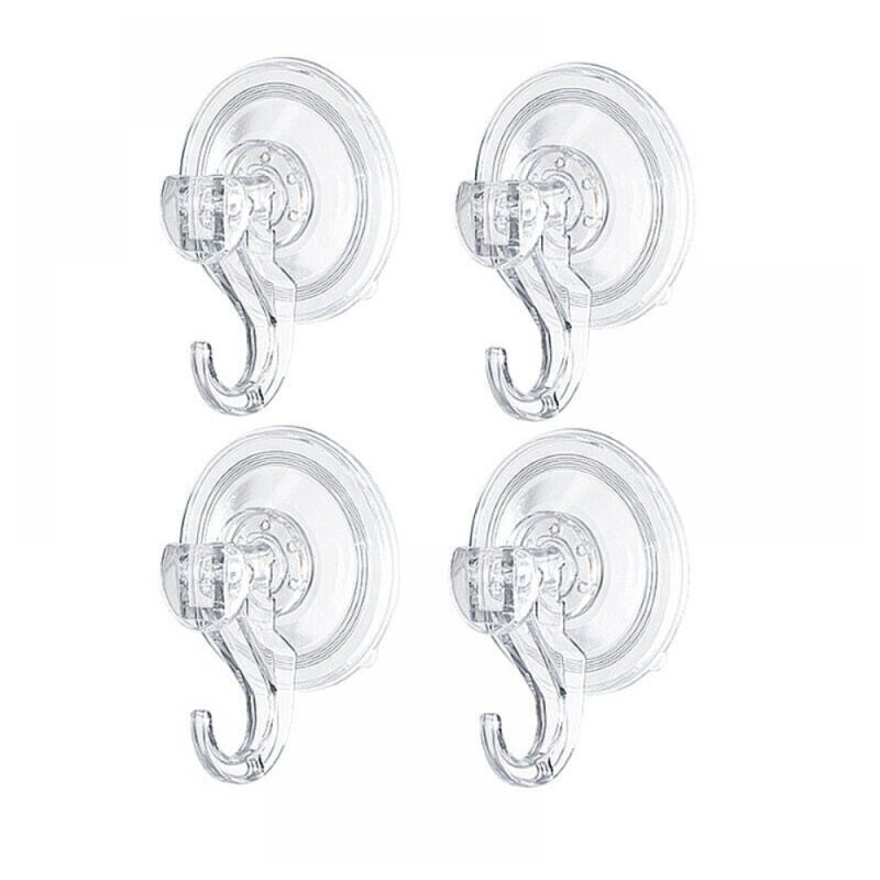 foto del prodotto xvx set di 4 ganci da parete con ventosa, portasciugamani da bagno, gancio per accappatoio, porta strofinacci, portautensili da cucina ufficio,