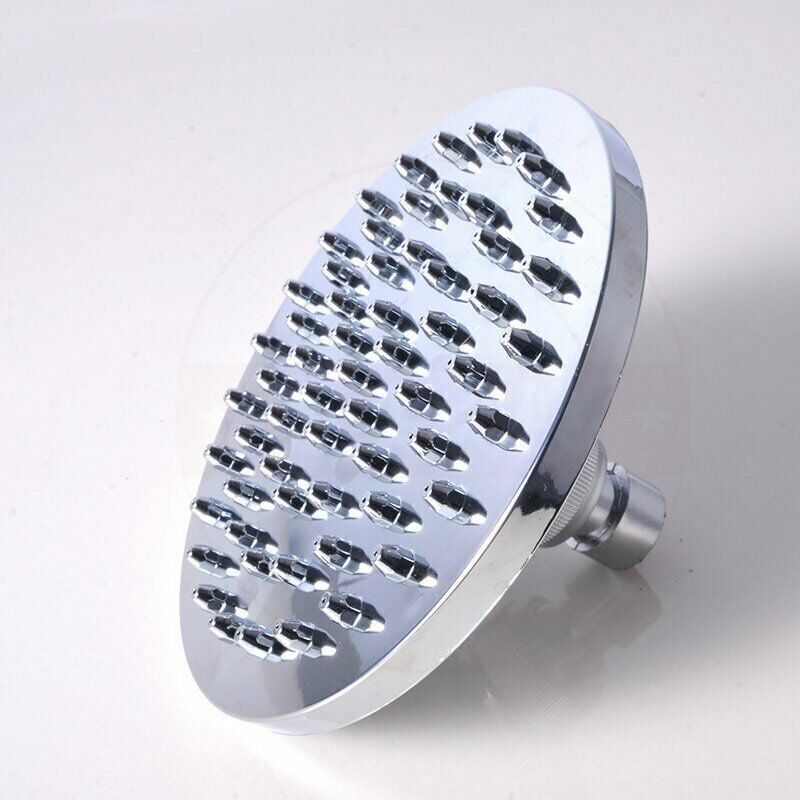 foto del prodotto xvx soffione doccia solare rotondo, 100 77 mm, soffione doccia per bagno, irrigatore a soffitto in plastica, soffione doccia, soffione doccia,