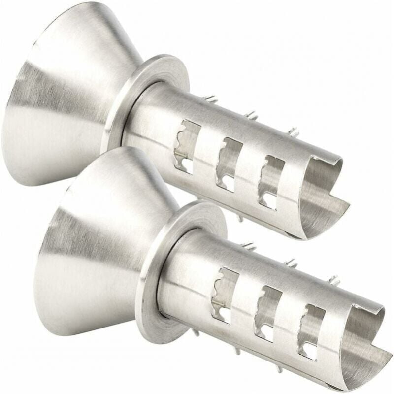 foto del prodotto xvx spremiagrumi set di 2 spremiagrumi, mini spremiagrumi manuale, spremiagrumi in acciaio inox.