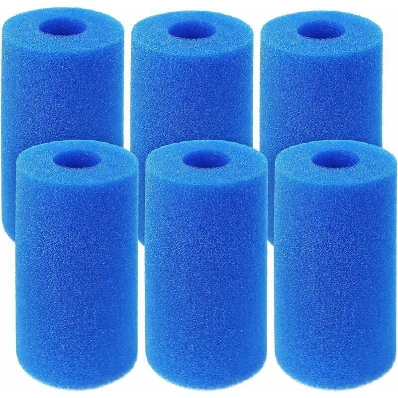 immagine 0 del prodotto xvx spugna filtrante, cartuccia filtrante in schiuma riutilizzabile e lavabile per piscine, acquari e spa intex tipo a