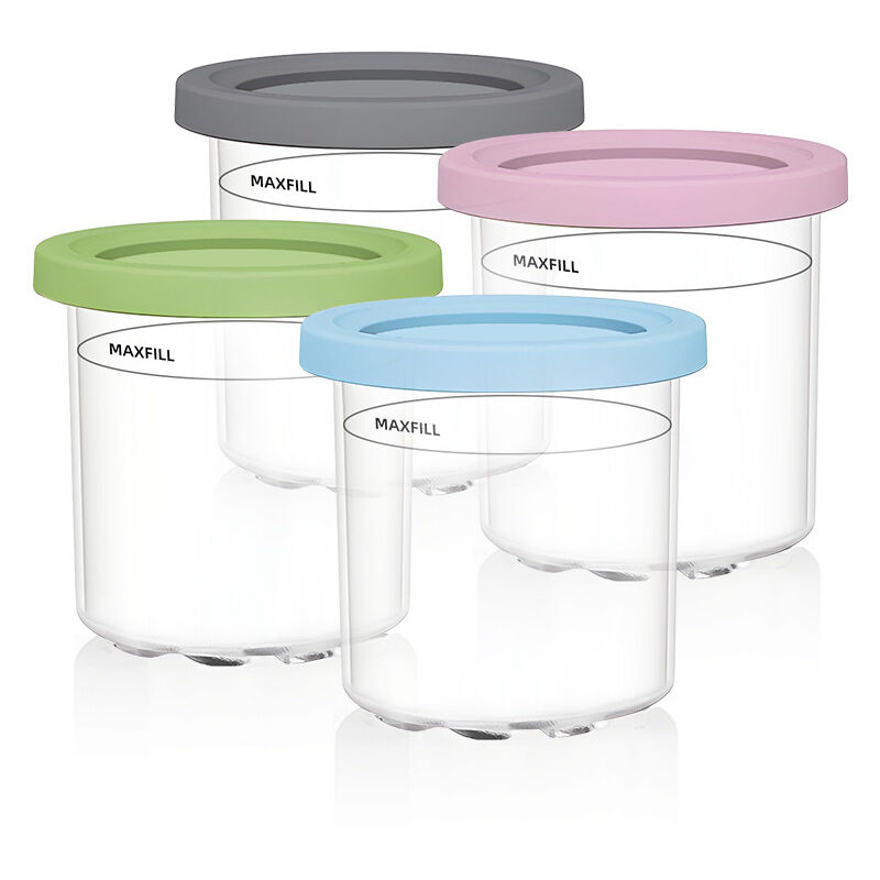 foto del prodotto xvx suitable for three models of ice cream buckets nc299 nc300 nc301, four ice cream cans in a box