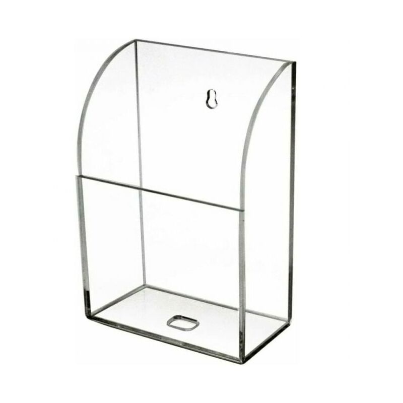 foto del prodotto xvx supporto da parete in acrilico per cellulare con telecomando, 1 custodia
