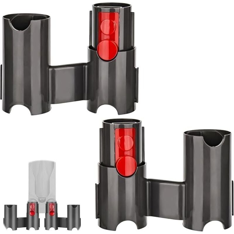 foto del prodotto xvx supporto di stoccaggio da 2 pezzi per dyson v7 v8 v10 v11 v12 v15 aspirapolvere senza fili outsize stazione di ricarica dyson aspirapolvere