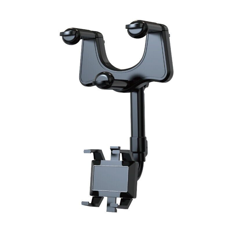 foto del prodotto xvx supporto per telefono da auto per specchietto retrovisore, retrattile e girevole a 360 , compatibile con tutti gli smartphone.