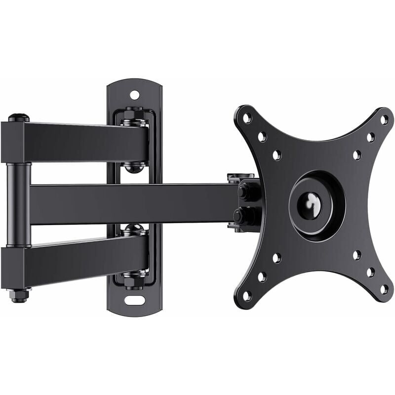foto del prodotto xvx supporto tv universale per tv da 10 a 32 pollici, girevole, inclinabile, ruotabile adatto per tv a schermo piatto lcd led allungabile da 44