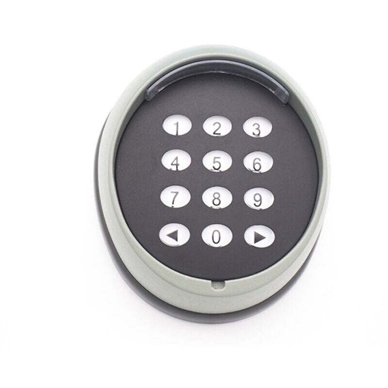 foto del prodotto xvx tastiera apricancello in metallo, tastiera rolling code 433 mhz, tastiera di controllo accessi per porta garage di alta qualit , nera
