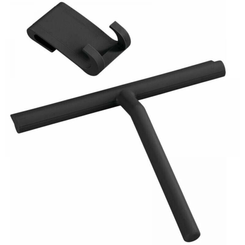 foto del prodotto xvx tergicristallo per finestrini e abitacolo, nero 21 cm , tergicristallo in silicone, specchio da bagno
