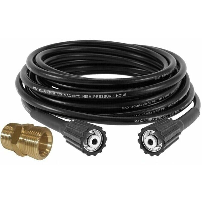 foto del prodotto xvx tubo di prolunga per idropulitrice di ricambio, connettore m22 14, lunghezza 50 piedi