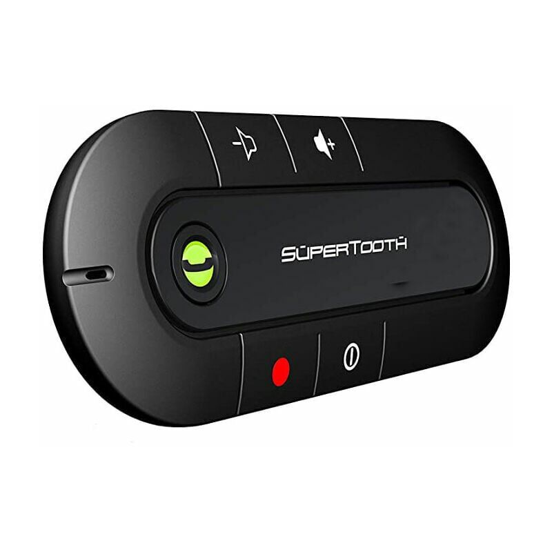 foto del prodotto xvx visiera vivavocekit vivavoce bluetooth per auto per smartphone compatibili nero , kueatily