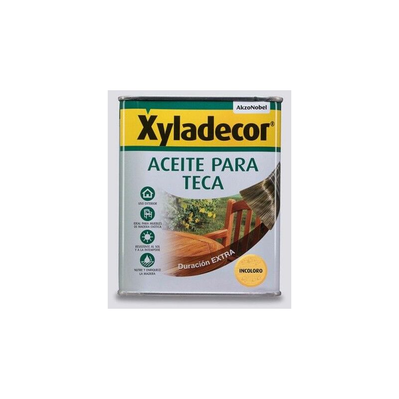 foto del prodotto xyladecor incoloro olio per teak 0,750 l 5089084
