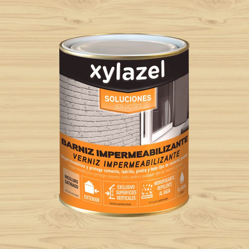 foto del prodotto xz soluciones barniz impermeabilizante incoloro 0,75 l