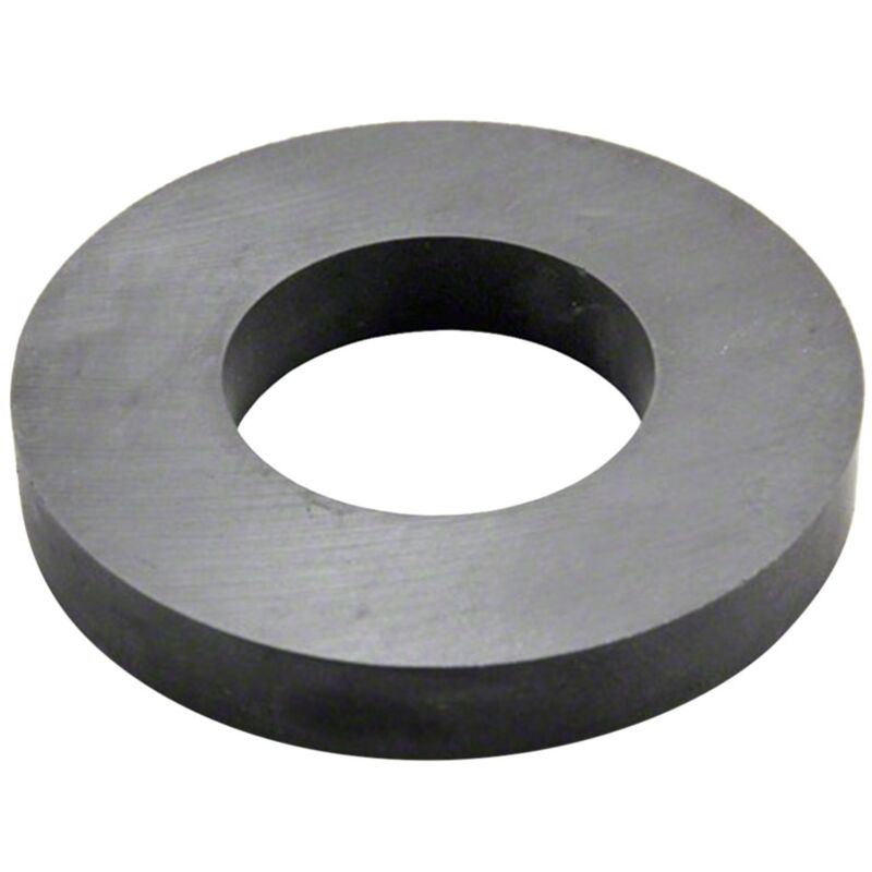 foto del prodotto y30bh ferrite ring magnet per arti, artigianato, produzione di modelli, fai da te e hobby 102mm o.d. x 51mm i.d. x 15mm di spessore 9kg di tiro