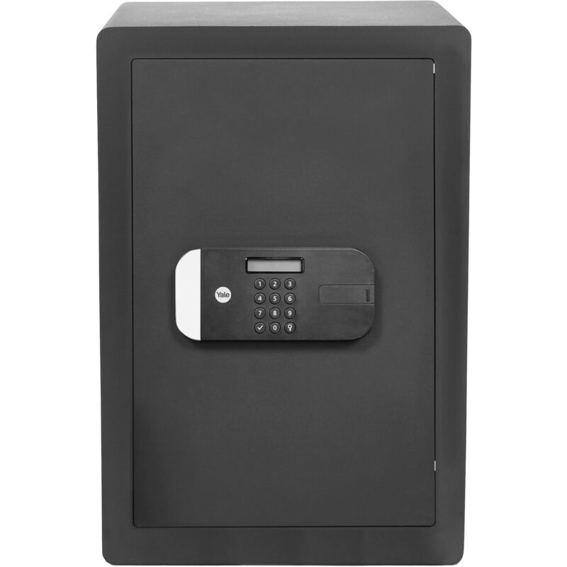 foto del prodotto yale cassaforte motorizzata di massima sicurezza safe yysem 520 eg1, accesso con codice del pin digitale, porta a taglio laser, piastre anti