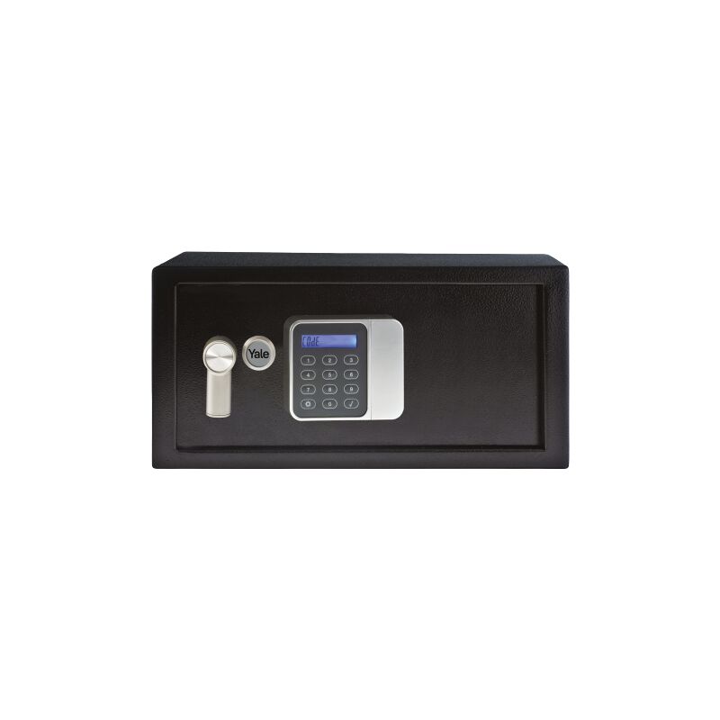foto del prodotto yale cassaforte serie guest safe per laptop yylg 200 db2, accesso con codice pin digitale, funzione codice master, bulloni di montaggio a