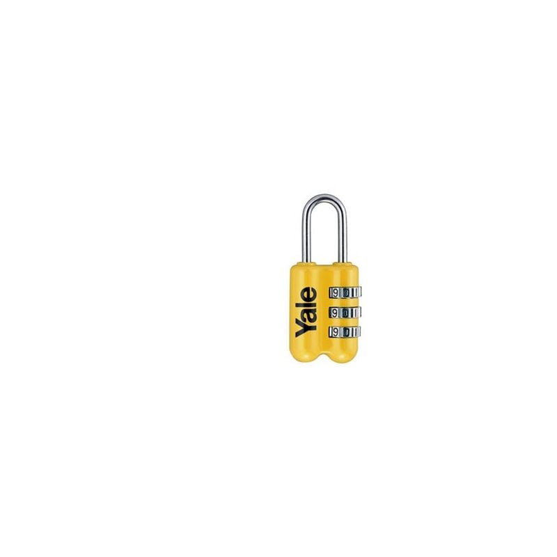foto del prodotto yale lucchetto a combinazione valigia 23mm yp2 23 128 1 colori