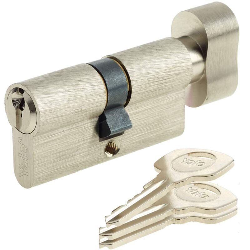 foto del prodotto yale mezzo cilindro di serratura, yc500 30x30bt ni