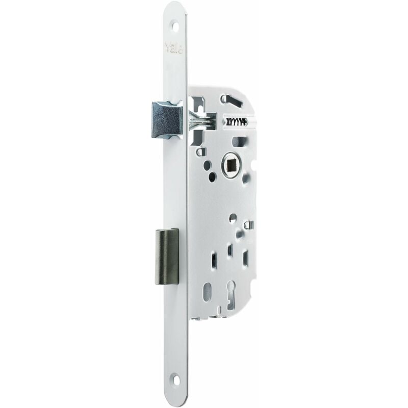 foto del prodotto yale serratura da incasso a chiave, asse 40 mm, baule 135 mm, y15r a40 b sc, cassetta di sicurezza reversibile, testa a testa tonda, porta interna di