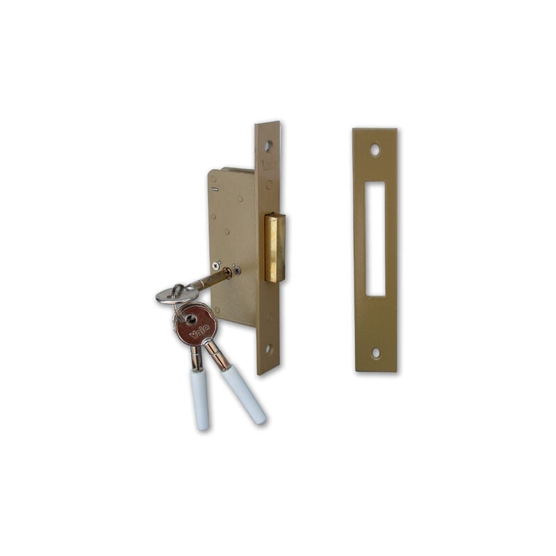 foto del prodotto yale serratura da infilare per porta legno 563 e50 bordo quadro 2 mandate