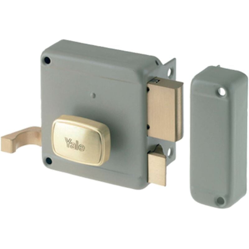 foto del prodotto yale serratura legno applicare 620 c.staccato m2 tirante pomolo e.mm 70 sx