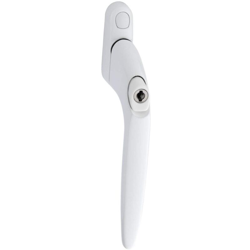 foto del prodotto yale yes whms wh essentials maniglia per finestra in upvc, multimandrino, colore bianco