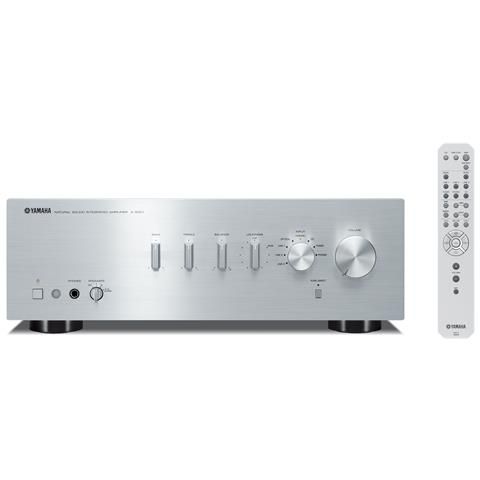 foto del prodotto yamaha a s301 amplificatore audio 2.0 canali casa argento