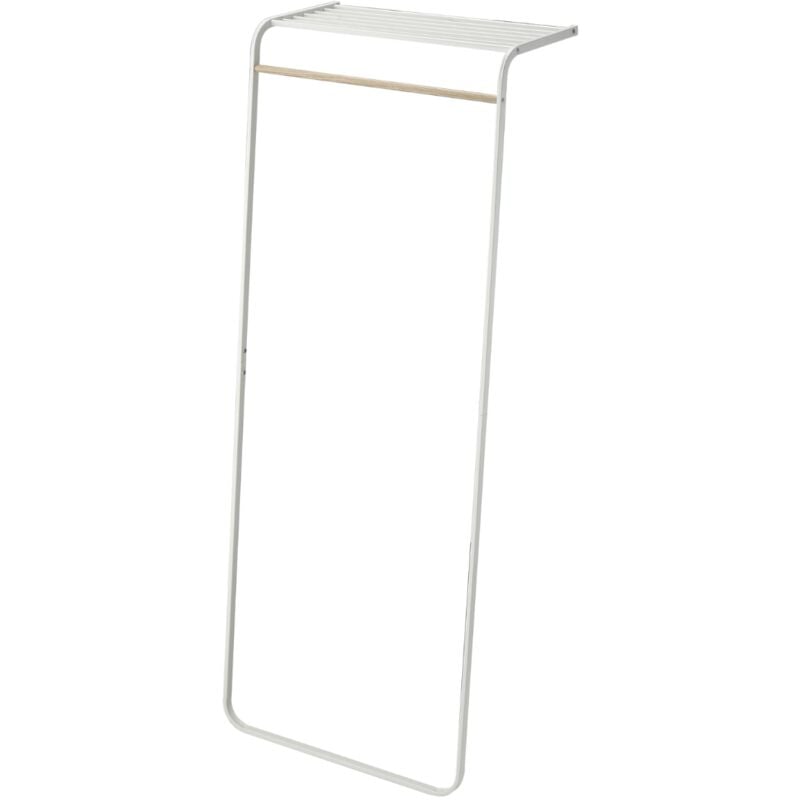 foto del prodotto yamazaki appendiabiti inclinato con scaffale h160 cm tower