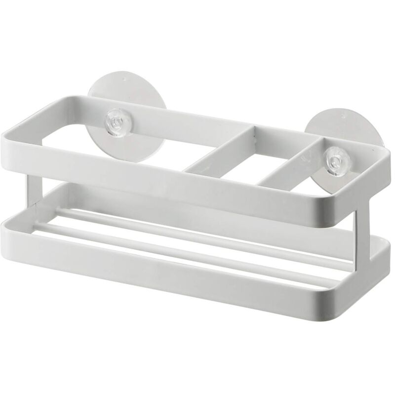 foto del prodotto yamazaki sponge bottle holder organizer lavello, acciaio, bianco, w18 d8 h6cm