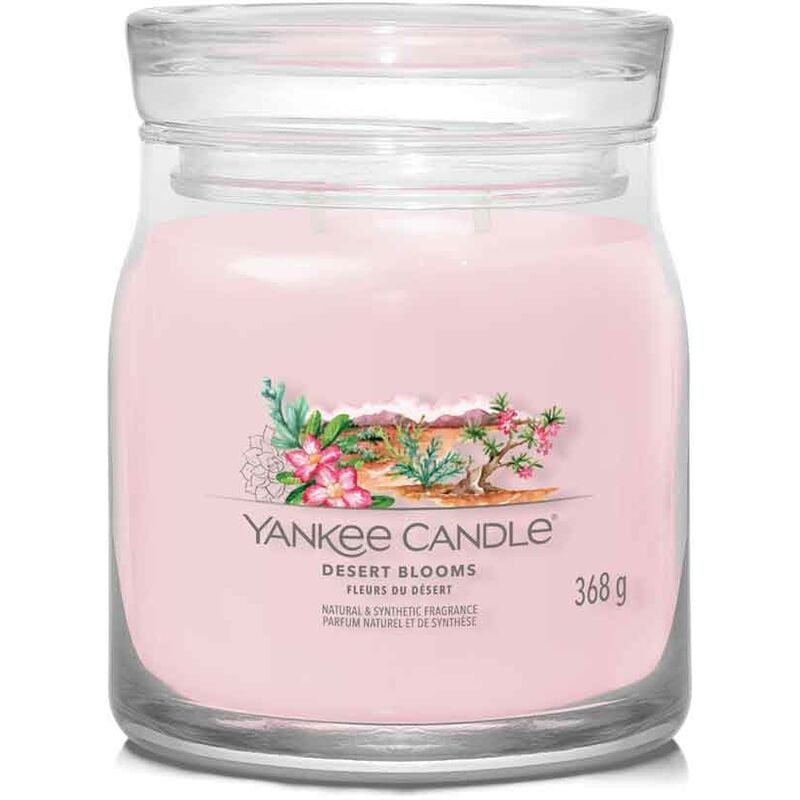 foto del prodotto yankee candle - candela giara media signature desert blooms