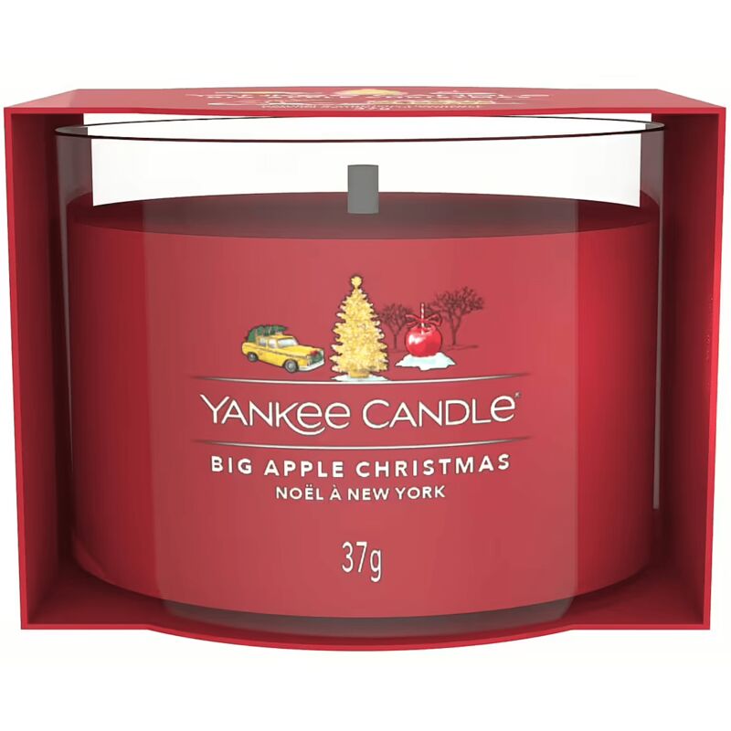 foto del prodotto yankee candle candela votiva, big apple christmas, casa, profumatori ambienti