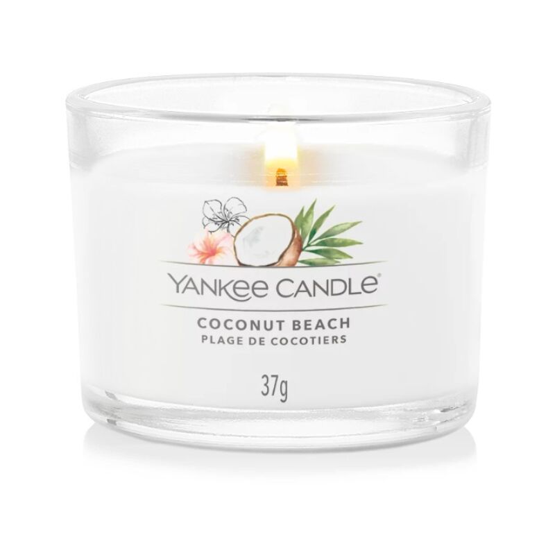 foto del prodotto yankee candle filled votive in vetro coconut beach
