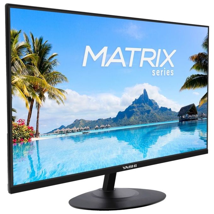 foto del prodotto yashi matrix monitor flat 24'' yz2469 1920x1080 full hd tempo di risposta 1 ms